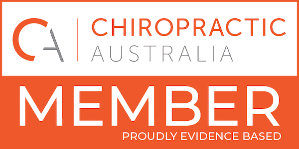 Chiropractic Australia member badge